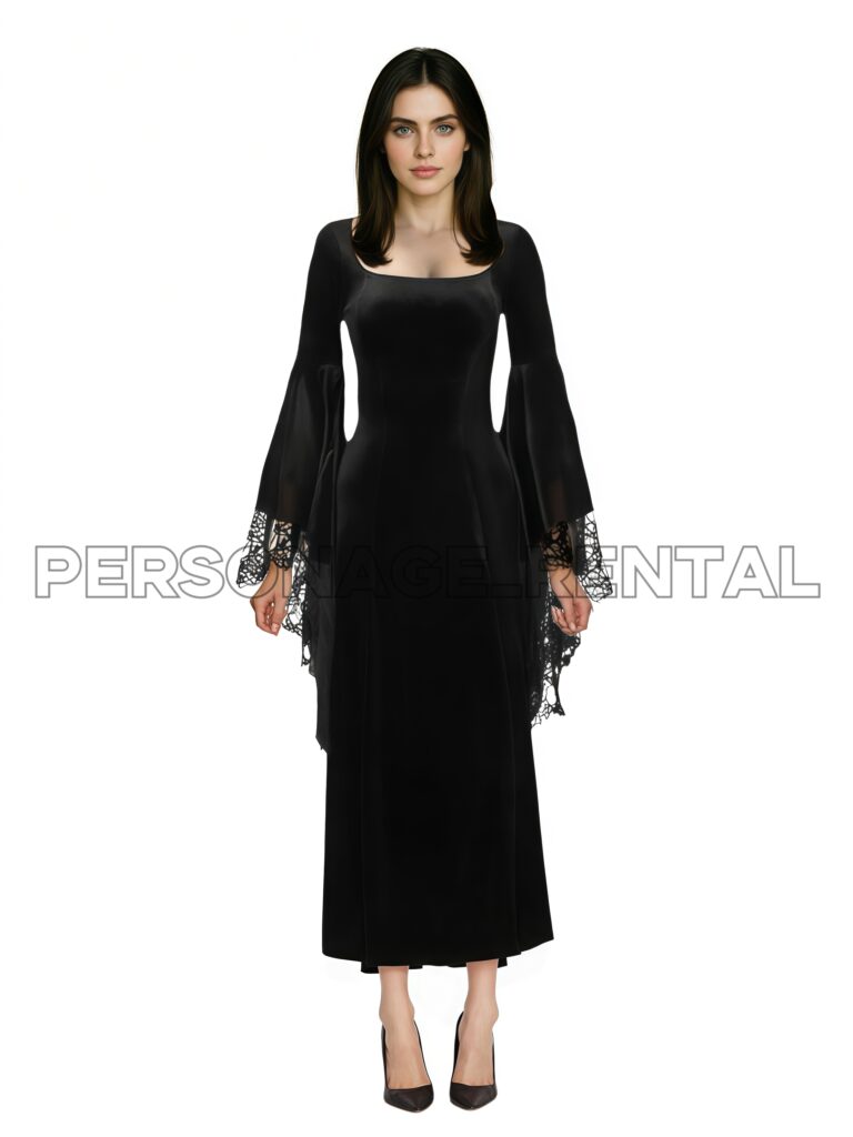 Бархатна готична сукня