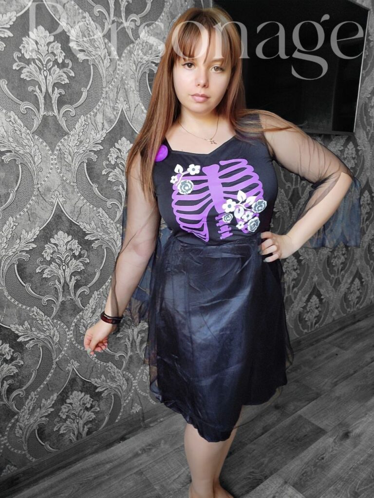 Сукня скелет