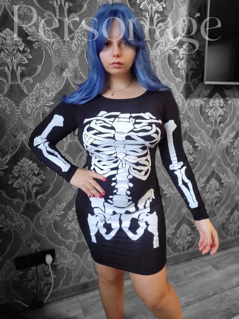 Сукня скелет