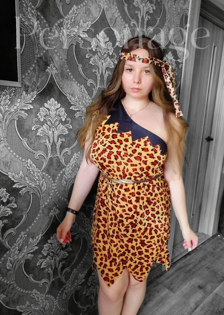 Печерна людина сукня